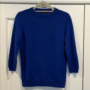 Talbots Royal Blue Cashmere Sweater